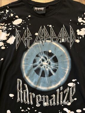 Def Leppard Adrenalize graphic t-shirt size large